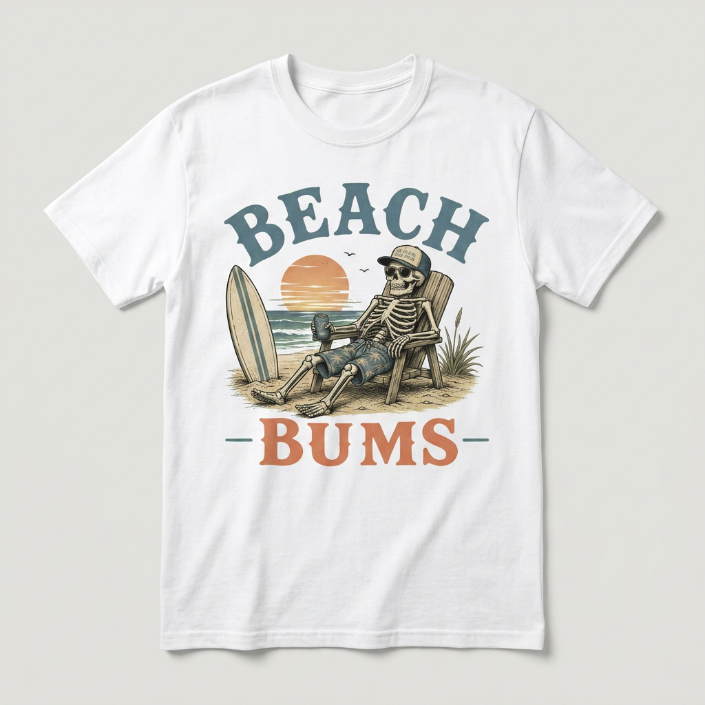 BEACH BUMS - SKELETON - CP