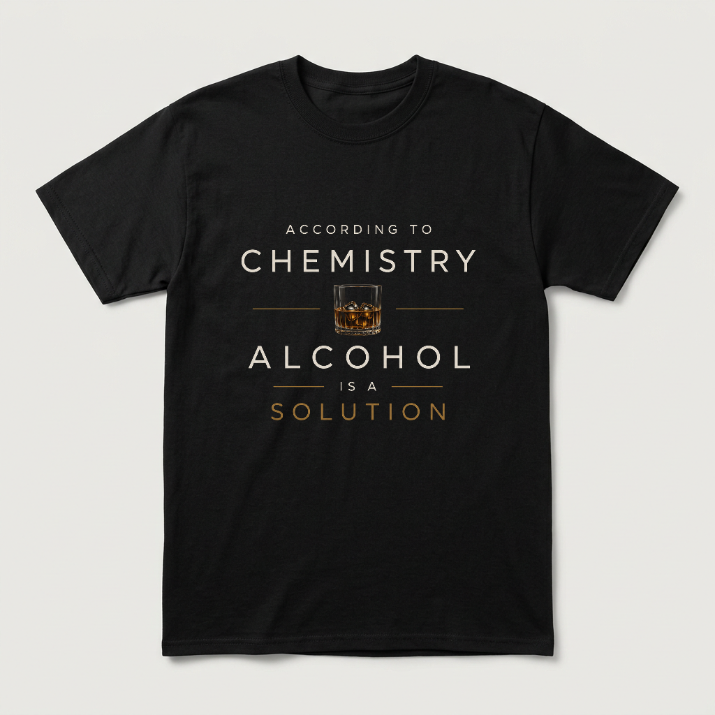 ACCORDING TO CHEMISTRY ALCOHOL IS A SOLUTION - CP