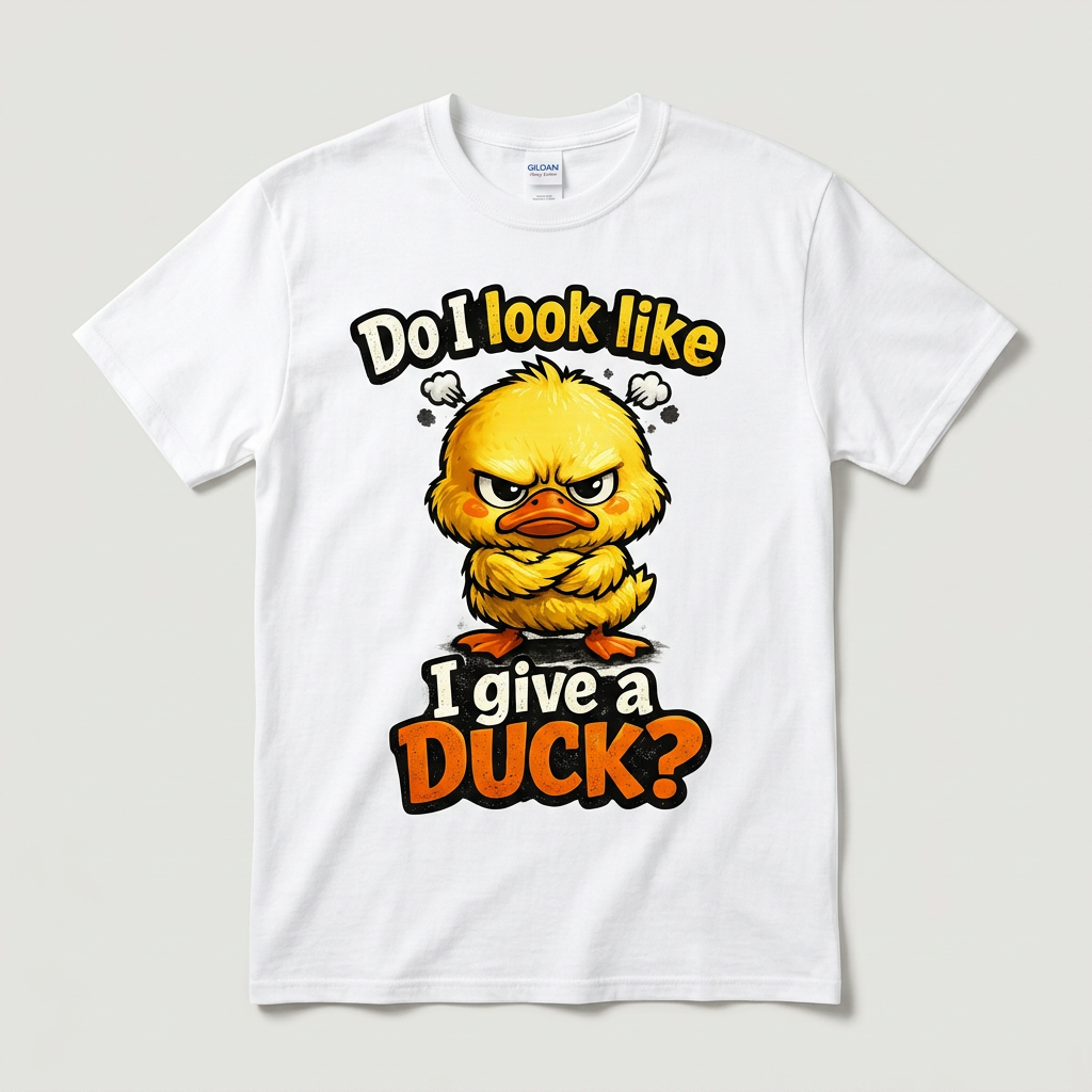 DO I LOOK LIKE I GIVE A DUCK - CP