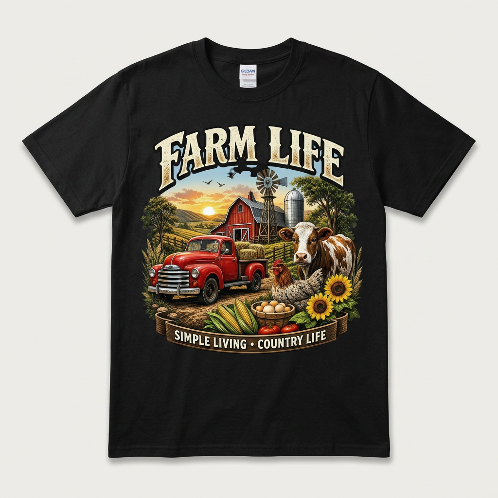 FARM LIFE - SIMPLE LIVING COUNTRY LIFE - CP