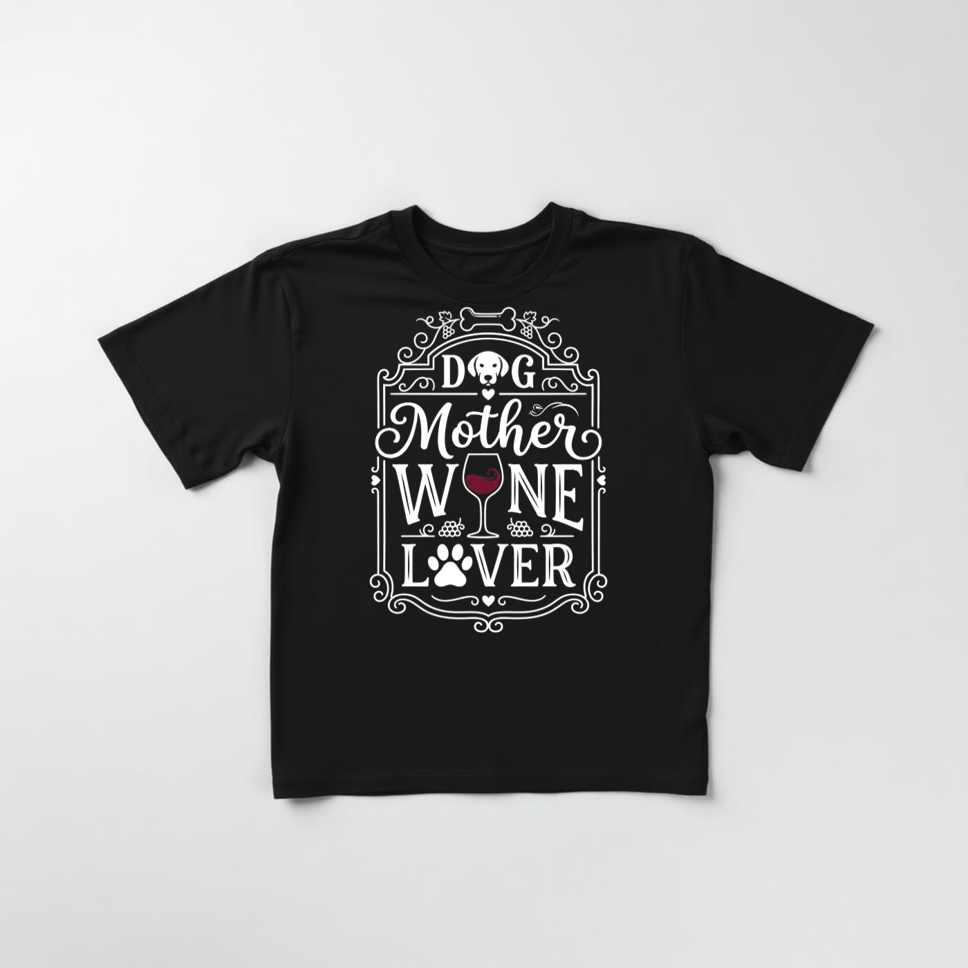 DOG MOTHER WINE LOVER - DOG